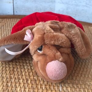 The Heritage Collection Hound Dog Plush Toy super hero cape 1985